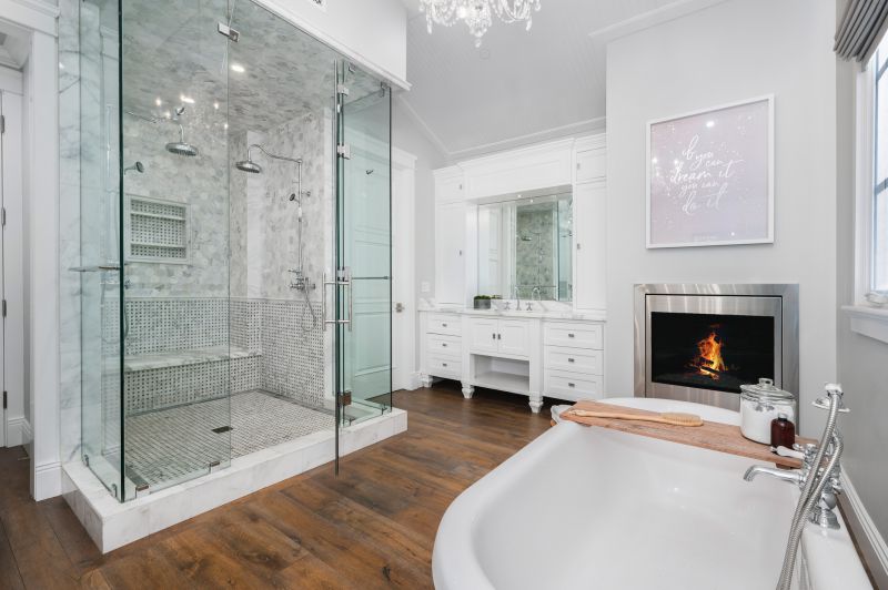 Luxury Shower with Multiple Jets